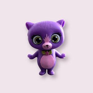 Little Charmers Hazel Magical Doll Pet Cat Seven Purple Kitten Toy Vinyl Figure
